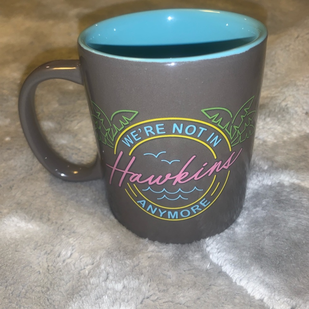 Funko Netflix Stranger Things 4 Coffee Mug Cup We’re Not in Hawkins Anymore New
